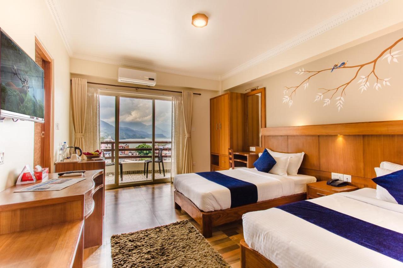 Hotel White Pearl Pokhara Zewnętrze zdjęcie